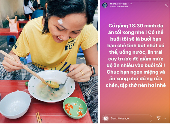 H’Hen Niê hé lộ bí quyết ăn uống và tập luyện tại nhà giúp siết chặt cơ bụng hiệu quả-4