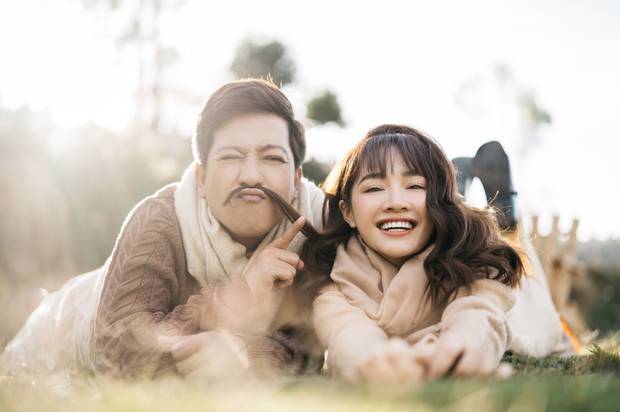Trường Giang - Nhã Phương tung bộ ảnh trốn con” mừng Valentine: Nhìn mà muốn cưới luôn và ngay!-6
