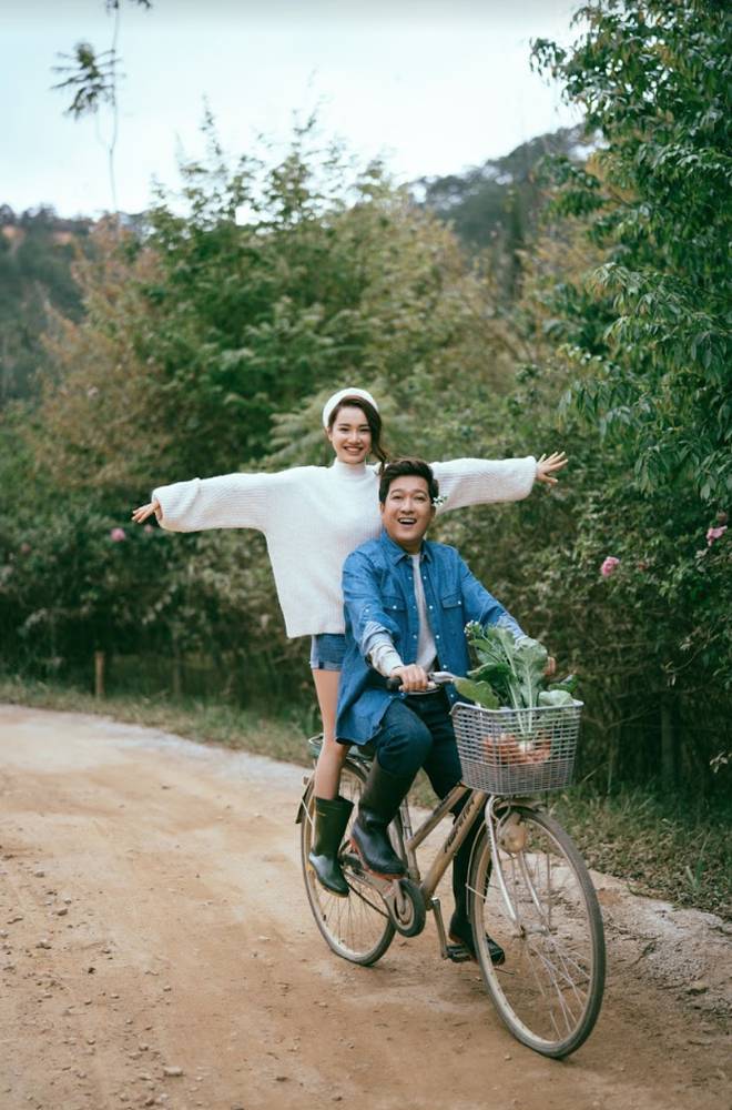 Trường Giang - Nhã Phương tung bộ ảnh trốn con” mừng Valentine: Nhìn mà muốn cưới luôn và ngay!-12