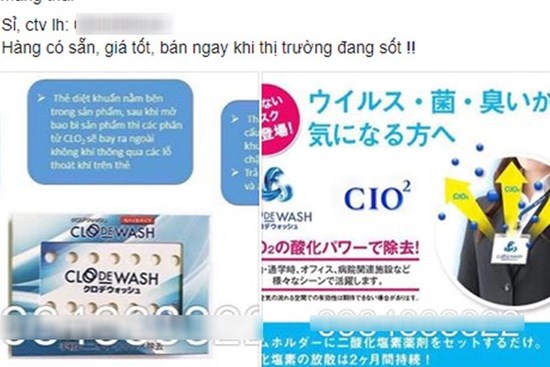 Tràn lan các loại thẻ được quảng cáo công dụng diệt khuẩn, chống virus corona Covid-19 trên mạng: Chuyên gia nói gì?