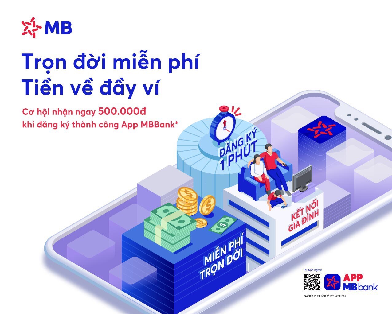 MB ưu đãi đến 2 tỷ đồng mừng App MBBank phiên bản mới-1