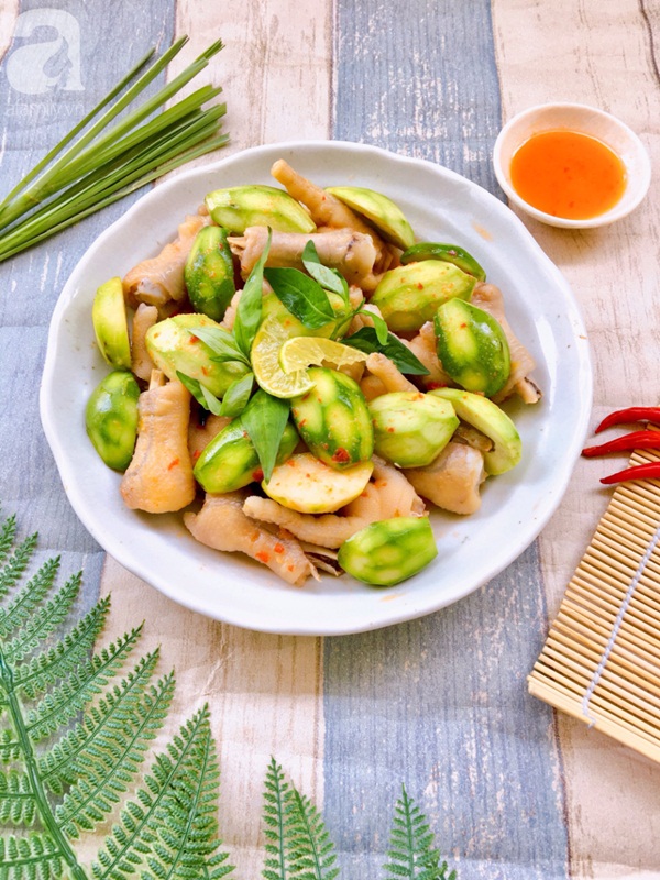 Cuối tuần làm chân gà trộn xoài cóc nhâm nhi là tuyệt nhất!-6