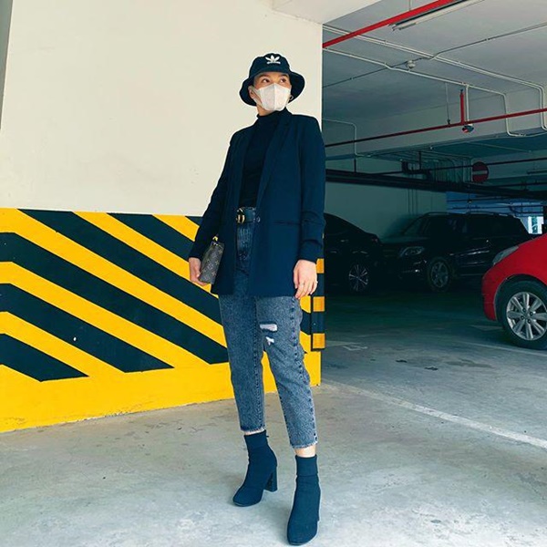 Ngày thường ăn diện kiểu bánh bèo, Bảo Thanh trong mùa dịch bỗng hoá nam nhi-8