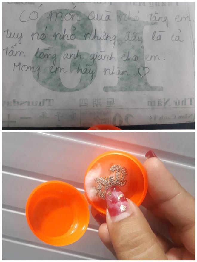 Quà Valentine của thanh niên phụ hồ câm điếc bẩm sinh tặng cô gái mình yêu đơn phương, đọc thư đính kèm lại càng xúc động hơn-1