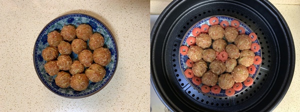 Bữa tối không dầu mỡ với món thịt viên hấp ăn đến đâu mê đến đấy, hao cơm cực kỳ-3