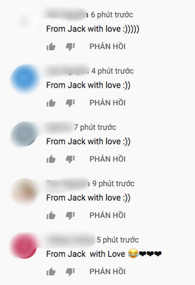 Teaser của K-ICM lên thẳng top 2 trending sau 12 tiếng với lượng dislike gấp 10 lần like, toàn bộ bình luận chỉ có... From Jack With Love-6