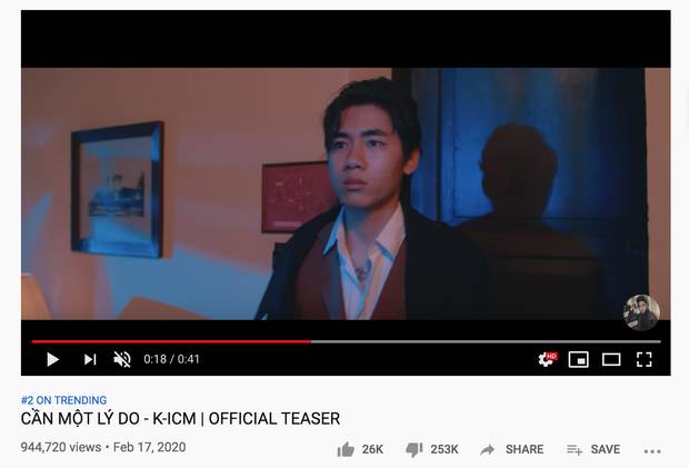 Teaser của K-ICM lên thẳng top 2 trending sau 12 tiếng với lượng dislike gấp 10 lần like, toàn bộ bình luận chỉ có... From Jack With Love-7