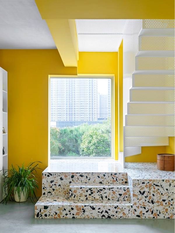 Căn hộ đẹp không tỳ vết với 2 gam màu trắng- vàng-4