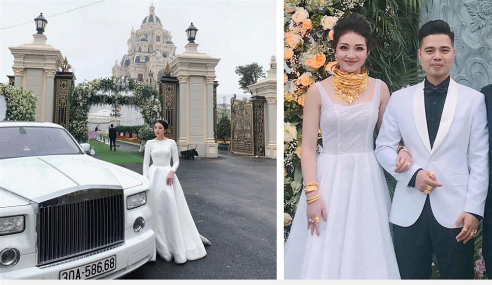 Cô dâu 200 cây vàng ở Nam Định đã sinh con đầu lòng, em bé rich kid ngậm thìa vàng từ trứng nước cũng được hé lộ?-1