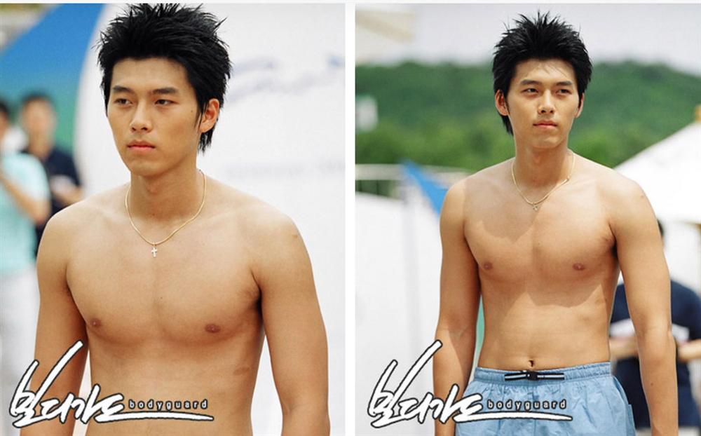 Khi dân tình đang săn lùng bằng chứng hẹn hò của Hyun Bin với Son Ye Jin thì fanti lại đào mộ loạt ảnh mát mẻ khoe body siêu hài hước thế này-1