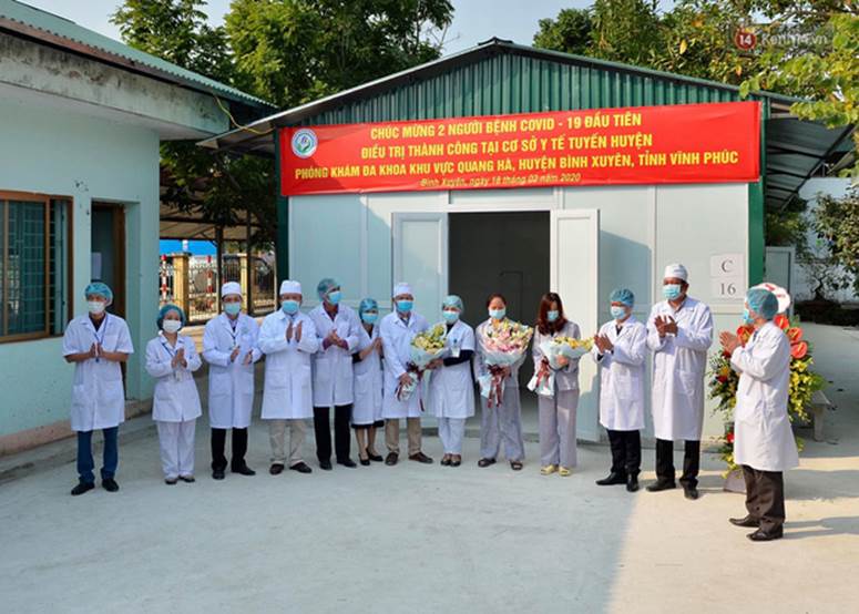 Bệnh nhân nhiễm Covid-19 ở Vĩnh Phúc gửi lời xin lỗi khi xuất viện-1