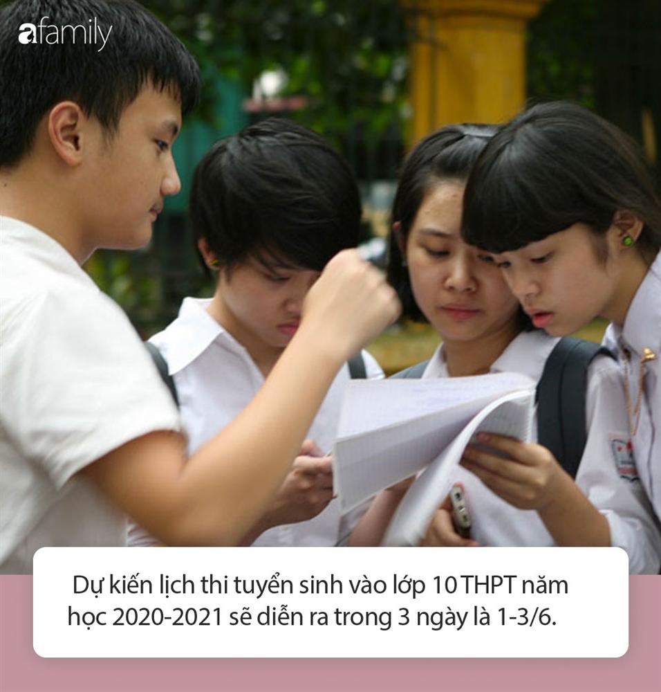 Cha mẹ lưu ý: Tuyển sinh lớp 10 năm học 2020 - 2021 tại Hà Nội dự kiến sẽ sớm hơn 1 ngày so với năm ngoái-5