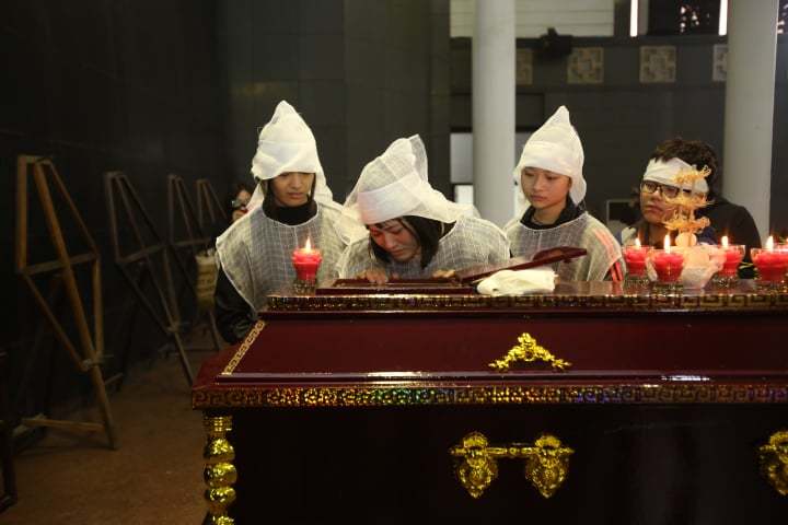 Đám tang đẫm nước mắt tiễn đưa NSƯT Vũ Mạnh Dũng-4