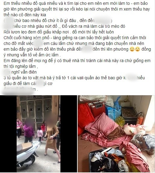 Chưa kịp dọn phòng để trả, cô gái được chủ nhà tốt bụng dọn giúp nhưng đến khi nhận đồ mới tá hỏa nhận lại 1 vali toàn đồ cũ-2