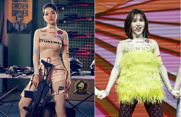 Những lần Chi Pu diện đồ giống sao quốc tế-7