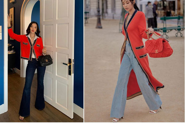 Chi Pu quấn khăn ra đường tưởng phản cảm ai ngờ lại sang chảnh đến lạ-21