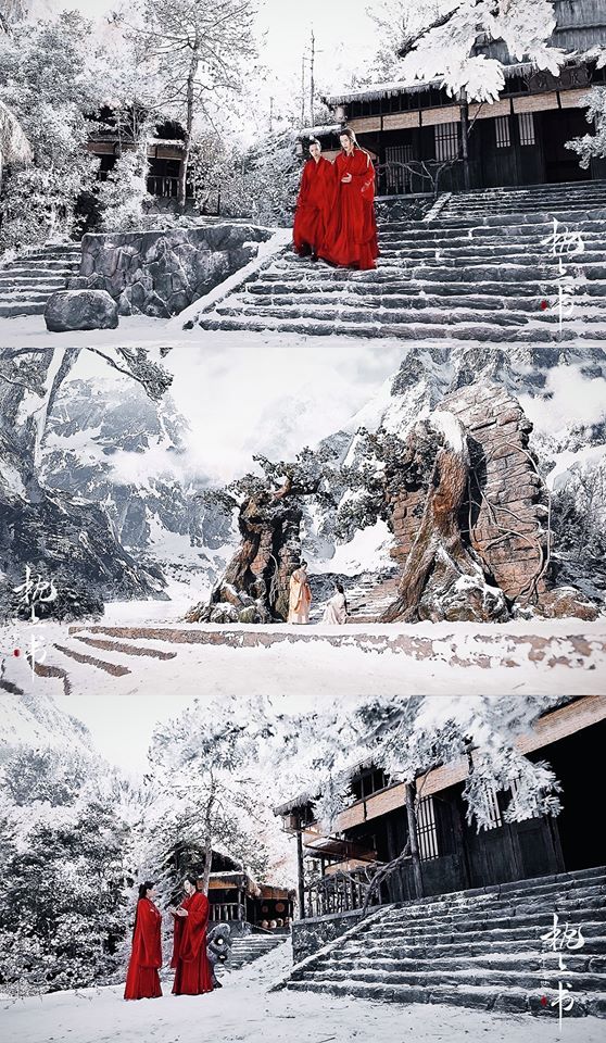 Tam sinh tam thế Chẩm thượng thư lần đầu công bố: Khung cảnh yêu đương đẹp mê mẩn của Địch Lệ Nhiệt Ba - Cao Vỹ Quang-3