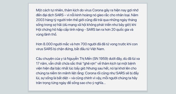 Nữ y tá Việt Nam và câu nói của phóng viên quốc tế: Tất cả những người phải thở máy không một ai sống sót!-1