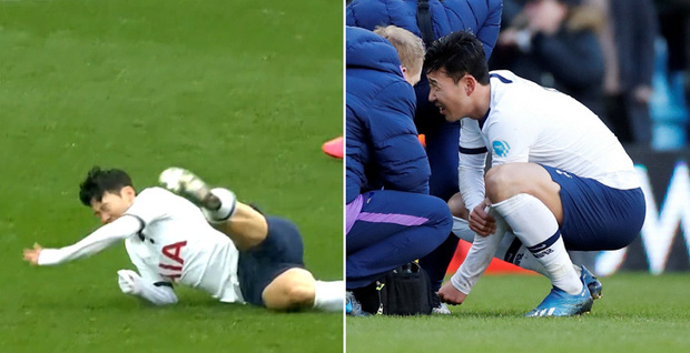 Xót xa khoảnh khắc oppa Son Heung-min nén đau dù bị gãy tay, cố gắng nén lại sân để tri ân khán giả-1