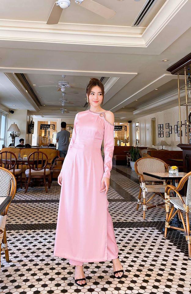 Cứ mê mặc đồ hồng lè tím lịm, sến đâu không thấy chứ Ninh Dương Lan Ngọc sang muôn phần-8