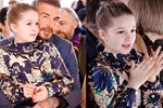 Beckham đốn tim fan bằng hành động quỳ gối đỡ cô bé Harper: Quả thật, con gái là người tình kiếp trước của cha-8