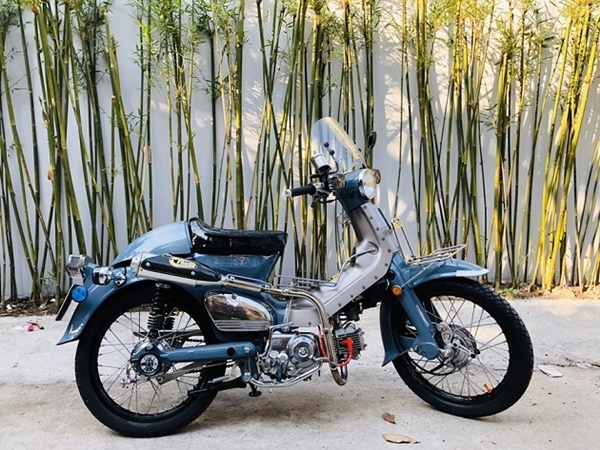 Honda Super Cub 1968 biển tứ quý 6” rao giá 100 triệu gây xôn xao-1