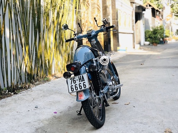 Honda Super Cub 1968 biển tứ quý 6” rao giá 100 triệu gây xôn xao-3