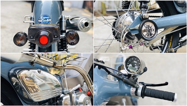 Honda Super Cub 1968 biển tứ quý 6” rao giá 100 triệu gây xôn xao-5