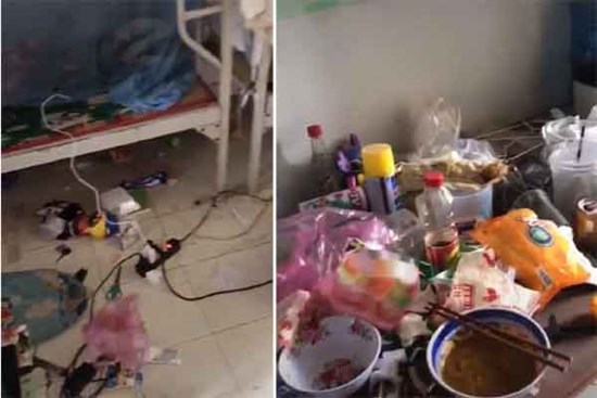 CLIP: Dân mạng kinh hãi với căn phòng KTX ngập ngụa rác thải của các