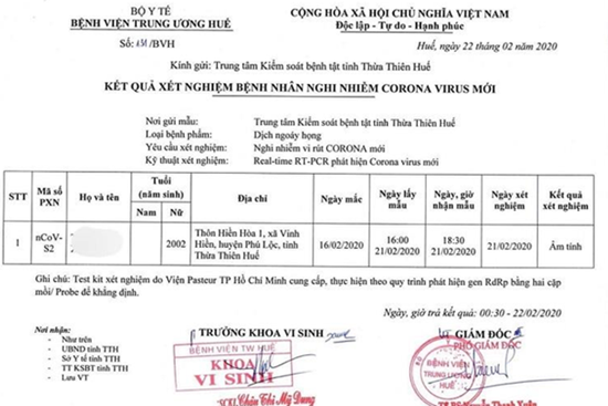 Nữ sinh tử vong có triệu chứng sốt, ho: Kết quả xét nghiệm âm tính với Covid 19