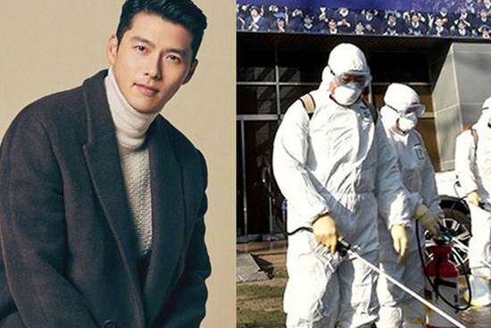Dịch bệnh Covid-19 diễn biến nghiêm trọng tại Hàn Quốc, Hyun Bin vẫn khiến trái tim các fan tan chảy vì hành động này