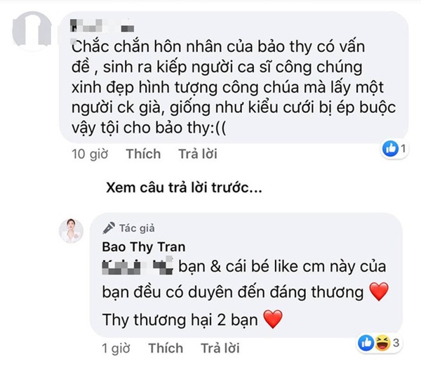 Bất ngờ rộ nghi vấn mang thai, Bảo Thy lập tức lên tiếng và còn đáp trả đanh thép khi antifan xúc phạm ông xã đại gia-3