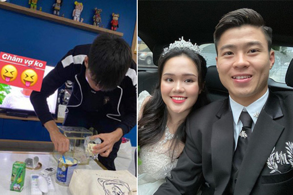 Duy Mạnh khoe ảnh chụp cùng vợ yêu, dân mạng săm soi nhan sắc phập phù của Quỳnh Anh còn hỏi cực gắt: Sao chị không đeo khẩu trang?-8