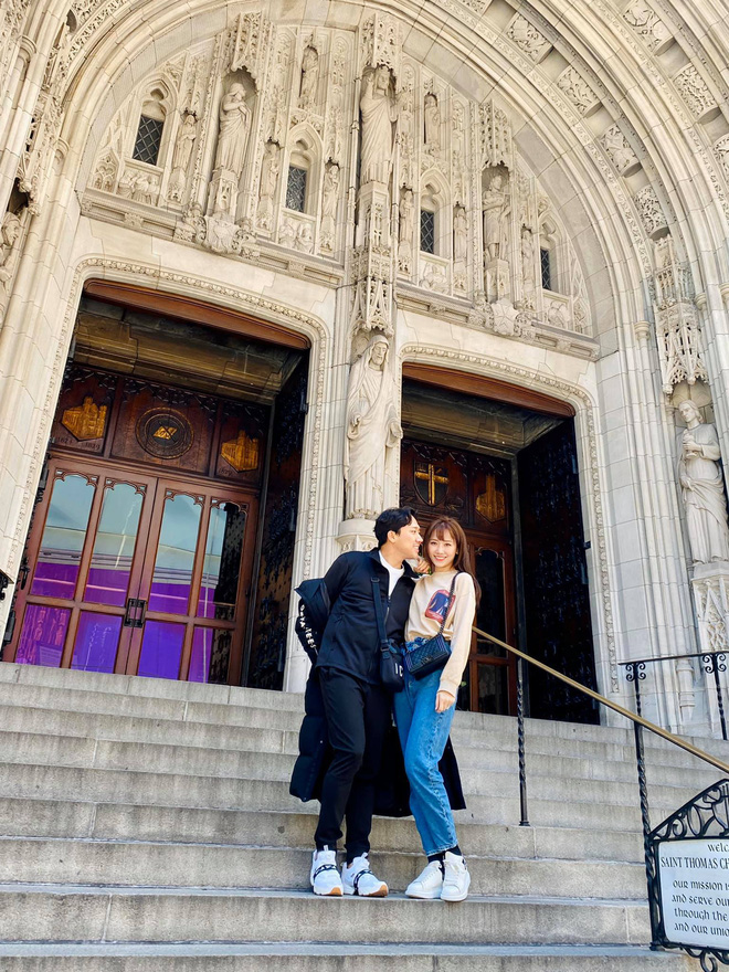 Tung ảnh vi vu New York sang chảnh bên bà xã, Trấn Thành gây xôn xao vì quá gầy: Đuông dừa” năm xưa giờ xanh xao đáng lo-2