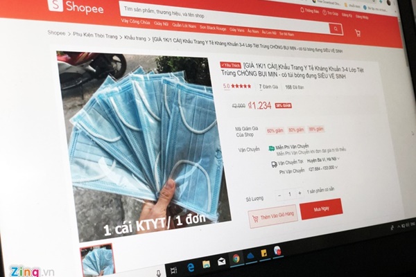 Shopee và Sendo bị phạt vì nhiều gian hàng trục lợi từ dịch Covid-19-1