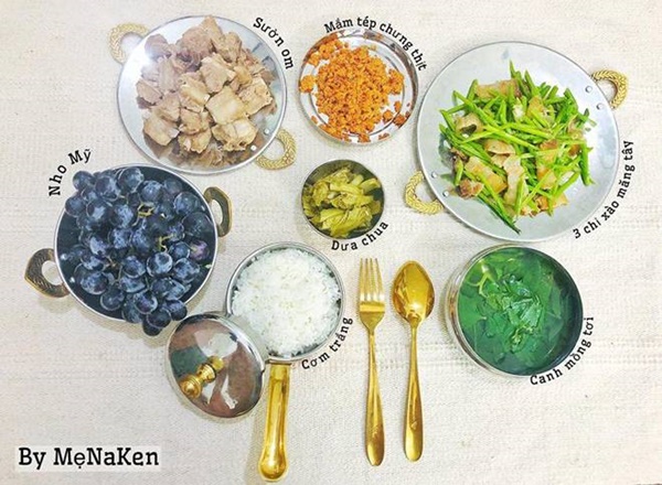 Mẹ Hà Nội khoe mâm cơm gia đình cả tuần, ai nhìn cũng chỉ ao ước được... ăn một lần-14