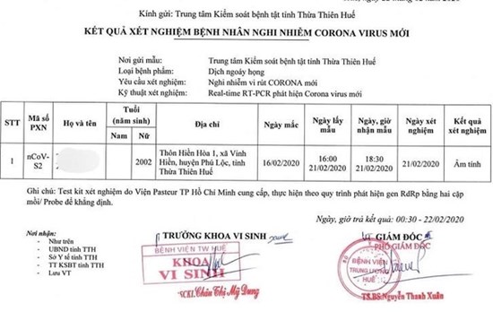 Họp báo công bố nguyên nhân tử vong sau khi bị sốt, ho của nữ sinh Huế: 2 kết quả xét nghiệm đều âm tính với Covid 19