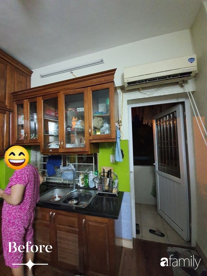 Cuộc cải tổ cho căn hộ 75m² với chi phí 350 triệu đồng, mẹ đảm ở Hà Nội khiến ai cũng công nhận nhà vừa đẹp vừa sang-3