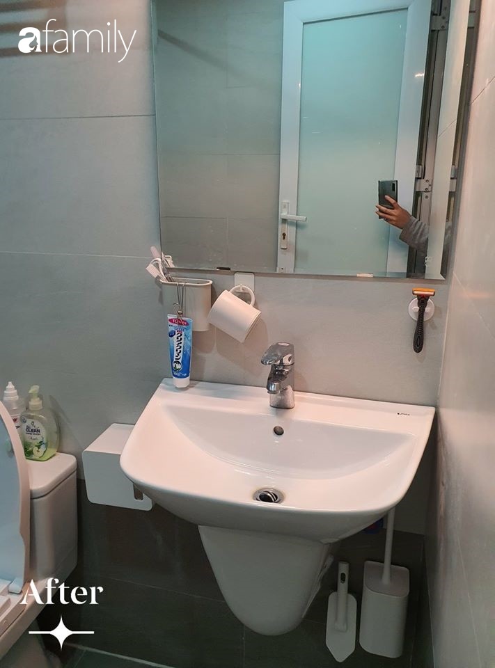 Cuộc cải tổ cho căn hộ 75m² với chi phí 350 triệu đồng, mẹ đảm ở Hà Nội khiến ai cũng công nhận nhà vừa đẹp vừa sang-12