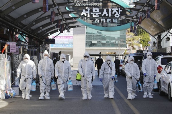 Hàn Quốc thêm 70 ca nhiễm, số người dương tính virus corona lên 833-1