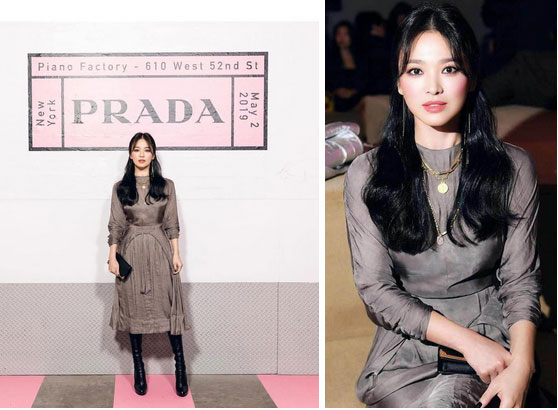 Nghịch lý Song Hye Kyo khi dự Fashion Week: Nhan sắc ngày một đỉnh nhưng style thì lại nhạt dần đều-4