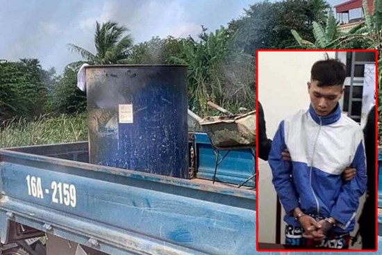 Lý lịch bất ngờ về đối tượng giết chủ nợ đốt xác trong thùng phuy ở Hải Phòng