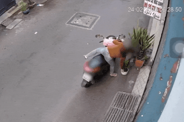 CLIP: Đang trộm cây bỗng gặp