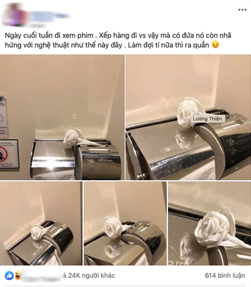 Đứng thấp thỏm chờ tới lượt đi toilet, chàng trai muốn khóc thét khi phát hiện kẻ nhàn rỗi làm điều siêu dị này khiến bản thân suýt kéo quần chạy không kịp”-1