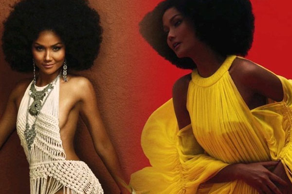 H’Hen Niê gây lú” với hình ảnh cosplay 3 chị em thị phi: Tóc như Kim Kardashian, diện bikini choé đặc sệt Kylie, body lại hot như Kendall-8