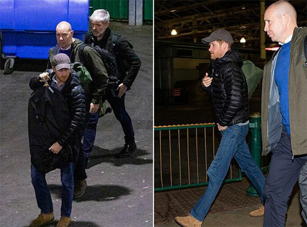 Hoàng tử Harry tay xách nách mang một mình trở về Anh, đáng chú ý nhất là nét mặt bất thường khiến ai nhìn cũng giận sôi máu-2