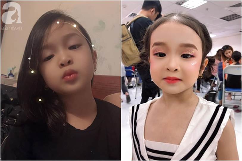 Bị mẹ tét mông, bà cụ non 5 tuổi tự quay clip tâm sự: Mẹ tớ thế đấy các bạn ạ, bảo yêu mình mà lại đánh mình-5