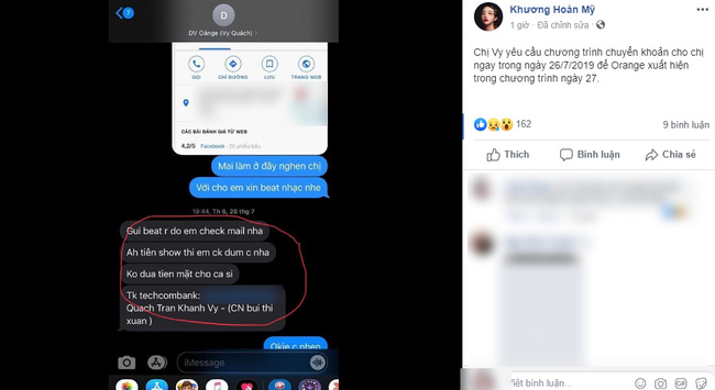 Vừa gây hấn với Jack, Châu Đăng Khoa bị Orange và LyLy tố cáo ăn chặn cát xê, dựng chuyện để tạo scandal-5