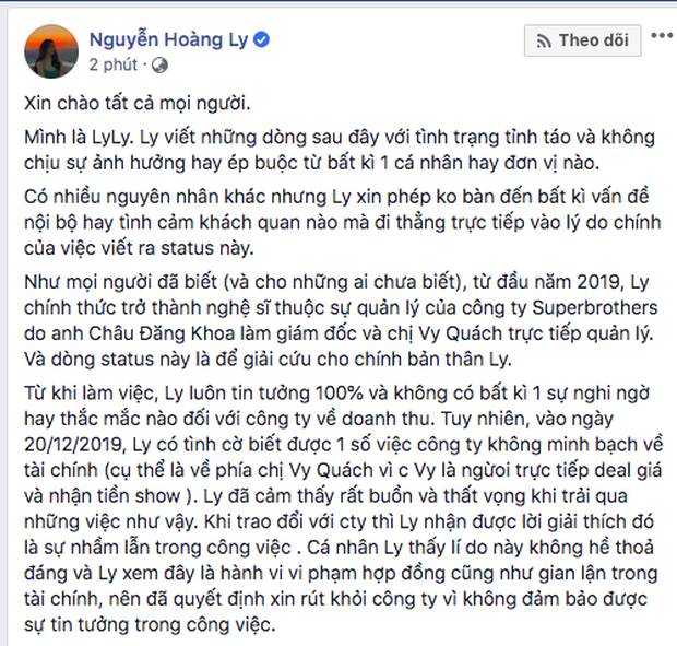 Phát hiện Châu Đăng Khoa tung status ẩn ý chuyện vô ơn, hai mặt trước khi bị Orange và Lyly đồng loạt tố-3