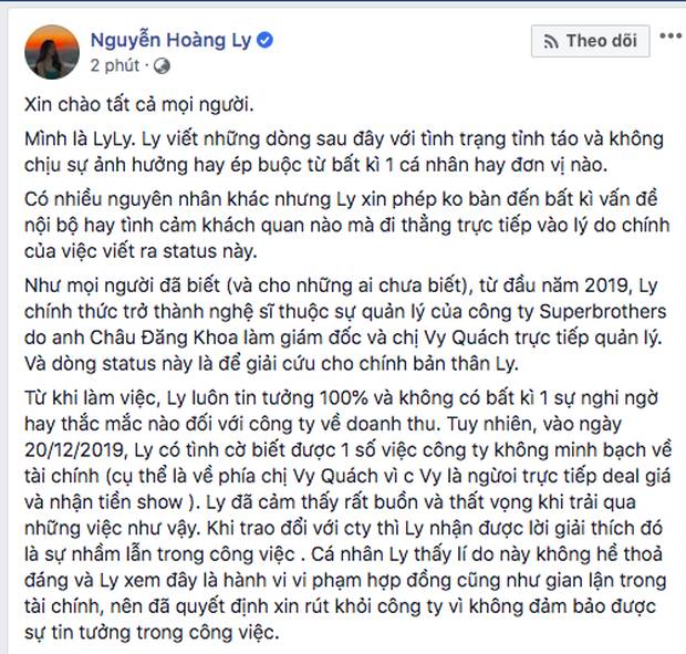 Phát hiện Châu Đăng Khoa tung status ẩn ý chuyện vô ơn, hai mặt trước khi bị Orange và Lyly đồng loạt tố-3